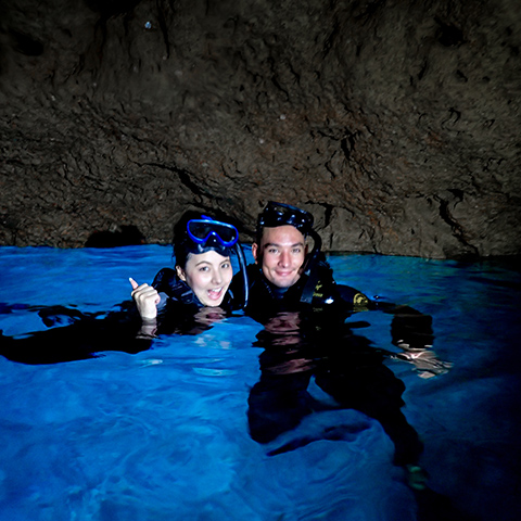 沖縄青の洞窟シュノーケル